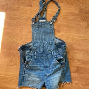 Light blue madewell overalls
